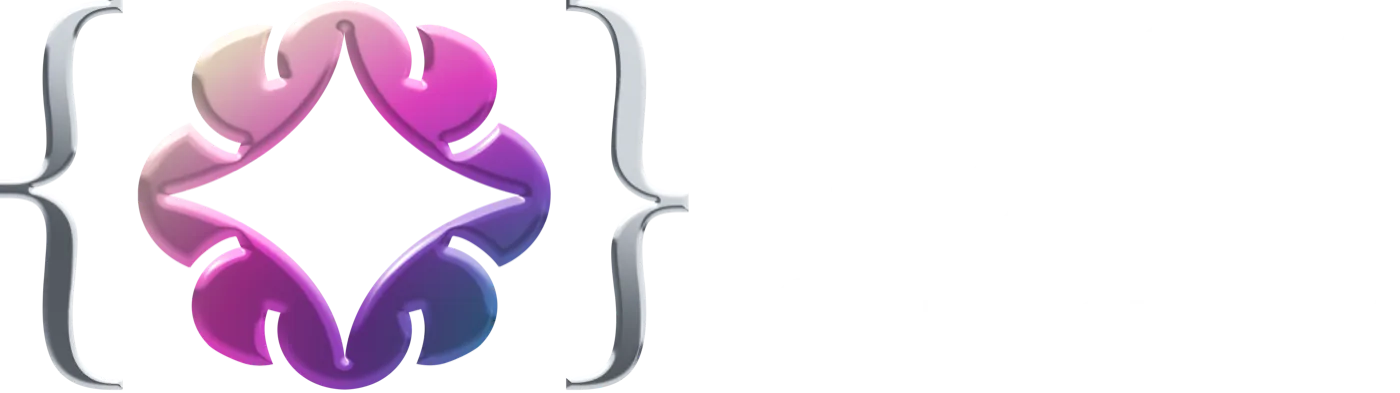 Engineering Leaders Community logo, horizontal White version on a deep navy background