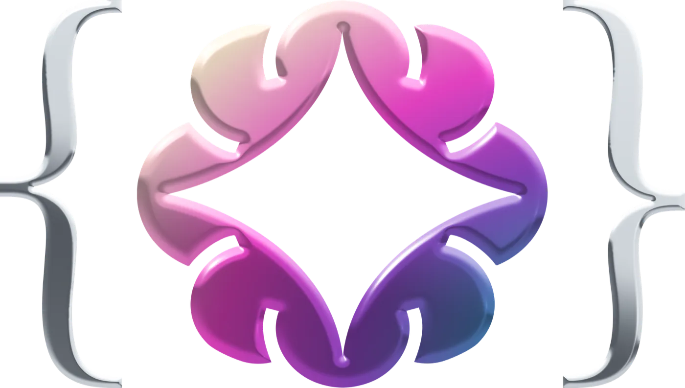 Engineering Leaders Community symbol, White version on a deep navy background