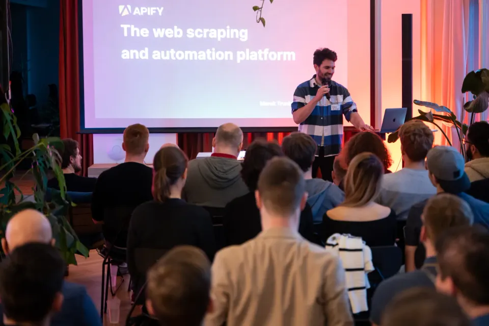 ELC meetup #12 at the Apify office, March 2024