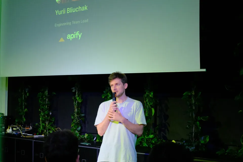 Yurii Bliuchak on the #37 stage