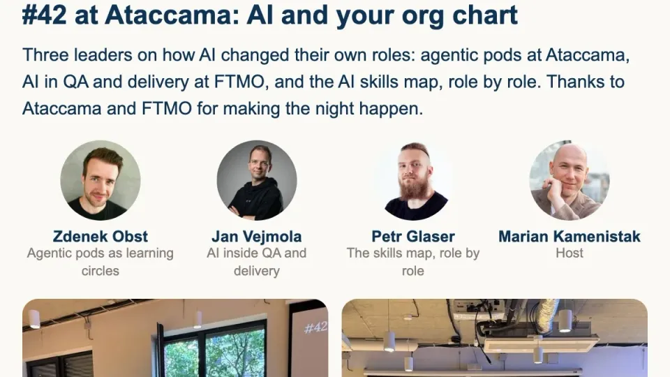 #42 at Ataccama in ELC newsletter #27