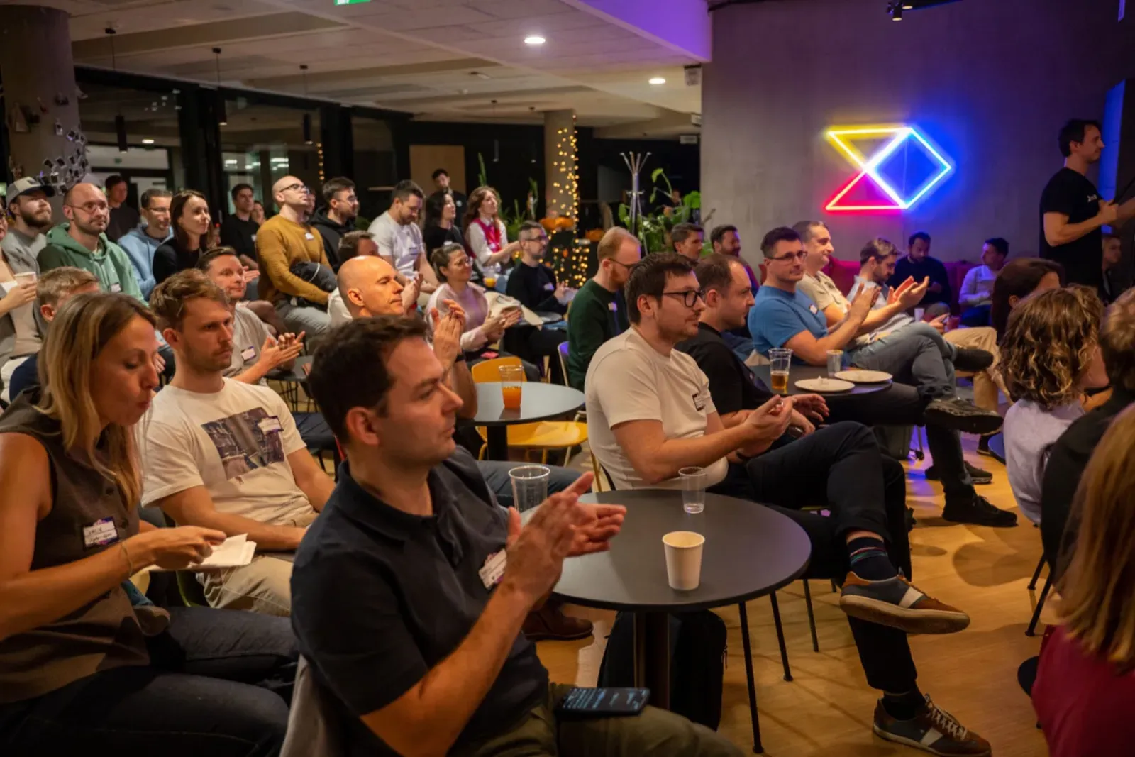 The energy of a packed Engineering Leaders workshop